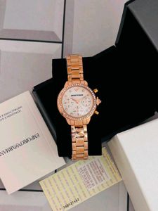 Emporio Armani Rose Gold Watch