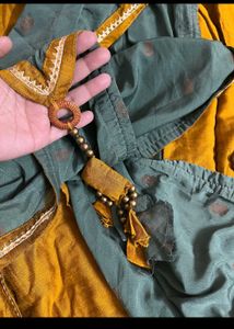 Elegant musturd Kurta Set with Dupatta
