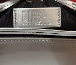Diesel Silver Sparkle Shoulder Bag