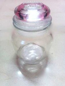 Cute Glass Jar with Lid - 2