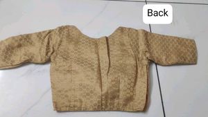 Golden Brocade Blouse