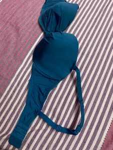 Teal Push-Up Bra