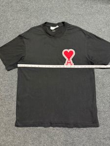 AMI Paris Black T-Shirt