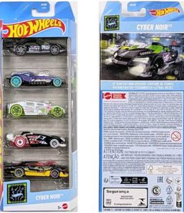 CYBER NOIR HOTWHEELS SET 🏁