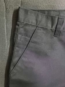 Black Slim Fit Casual Pants