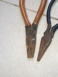 Set of Used Pliers