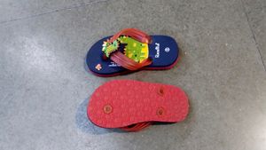 Kids Dinosaur Flip-Flops - Size 6