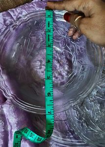 Vintage Glass Punch Bowl Set
