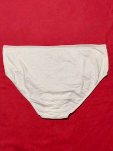 Women’s White Brief Panty – UK 28/30