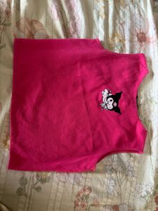Cute Kuromi Graphic Tank Top