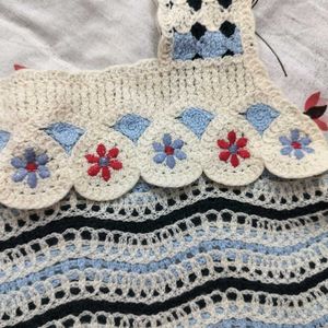 Boho Crochet Crop Top