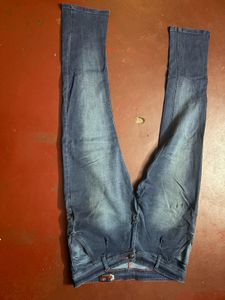 combo of 2 Men's Blue Acid Wash Jeans