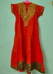 Red Anarkali