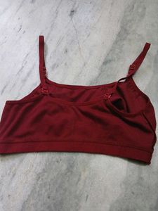 Comfortable Maroon Sports Bra