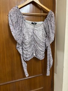 Missguided UK Ruched Blouse