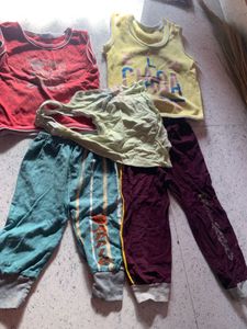 Baby Girl's Clothes Set