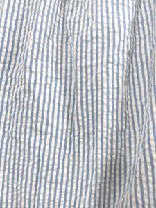 Blue &amp; White Striped Off-Shoulder Top