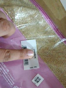 chambor Sparkly Pink Pouch