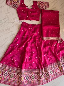 Rose Pink Lehenga
