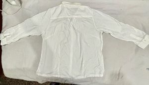 White Button-Down Shirt