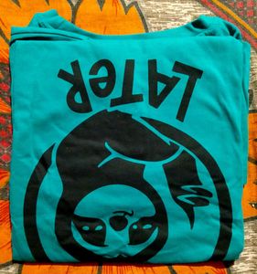 Teal "Just Do It" Graphic Tee shirt (RH)