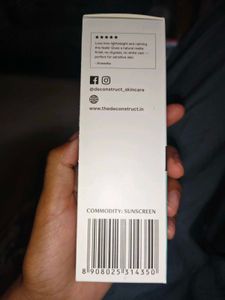 Deconstruct Gel Sunscreen SPF 50 PA++++
