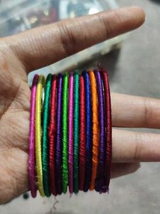 Vibrant Silk Thread Bangles
