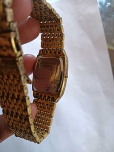 Vintage Gold Tone Watch