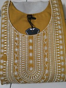Elegant Embroidered Kurta Set with dupatta