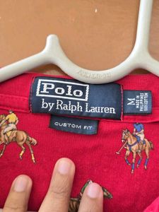Ralph Lauren Red Polo Shirt