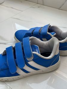 Blue Adidas Sneakers