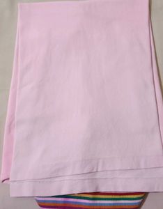 Men's Pink Polo T-Shirt with Rainbow Collar