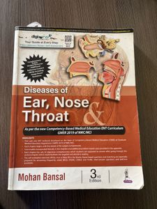 Diseases of Ear, Nose, Throat - 3rd Edition