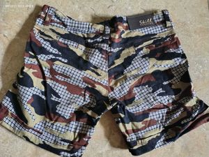 Stylish Camo &amp; Plaid Shorts