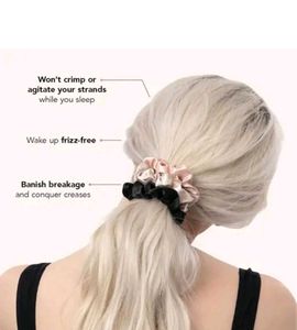 Satin Scrunchies 12 piece- Pack of Multiple Colors