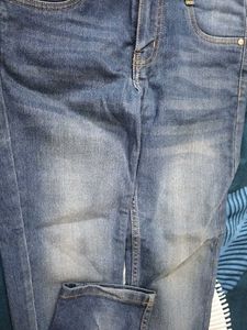 Blue Wash Denim Jeans