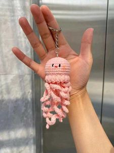 Crochet Jellyfish Keychain