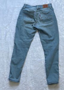 Classic Light Wash Denim Jeans