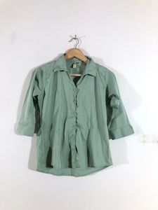 Sea Green Casual Shirt(Women’s)