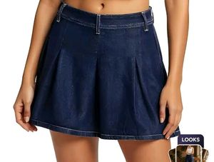 Y2K demin Mini skirt 🤍🔗