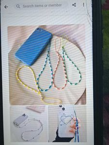 Trendy Beaded Phone Charms/Lanyards