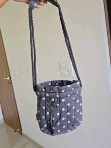 ZARA Polka Dot Potli Bag