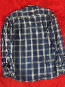 Cool Colors Denim Collection Plaid Shirt XL