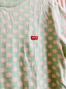 Levi's Pastel Green Floral T-Shirt