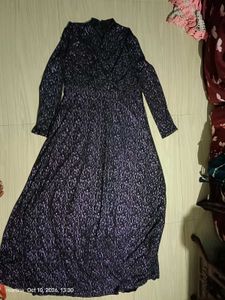 Elegant Printed Maxi Dress