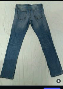 Men's Classic Blue Denim Jeans(unisex)