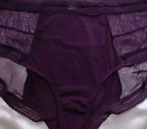 Purple Mesh Panty