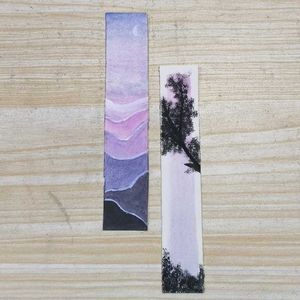 Handmade Watercolor Bookmarks