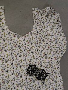 Floral Print Kurta Set with Pants