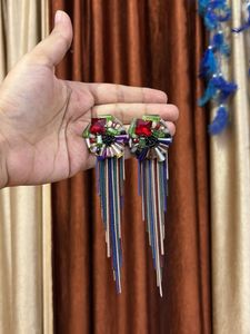 Boho Statement Chandelier Earrings